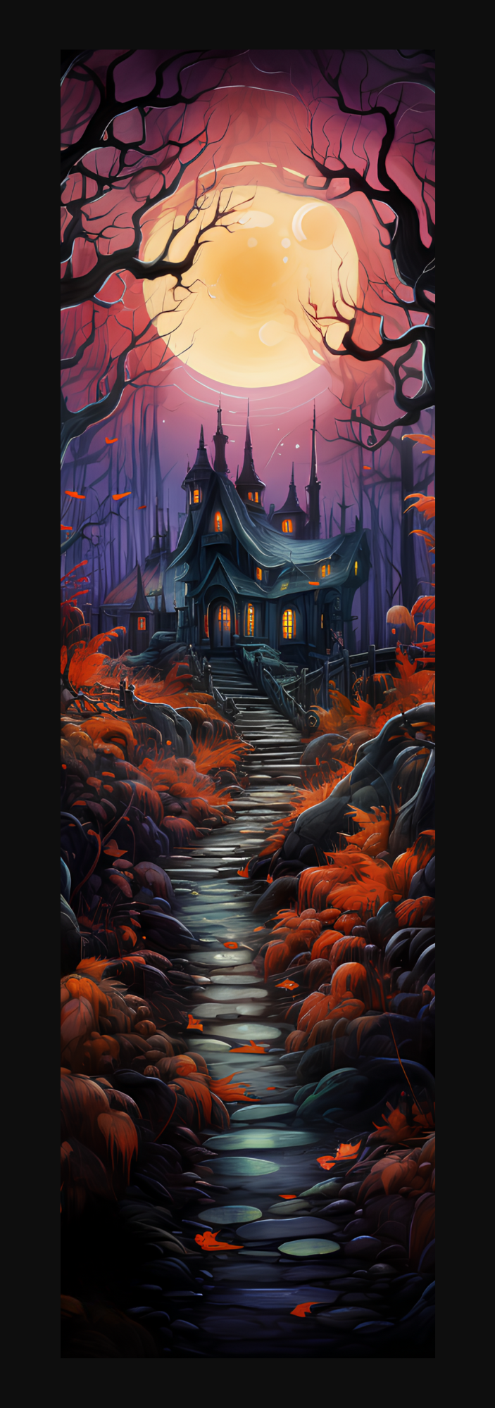 Spooky House Bookmark
