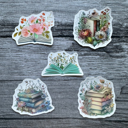 Bookish stickers 4