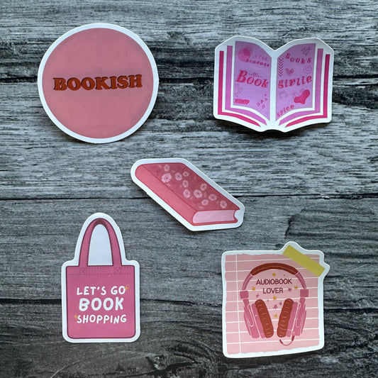 Bookish stickers 7