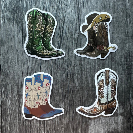 Cowboy stickers
