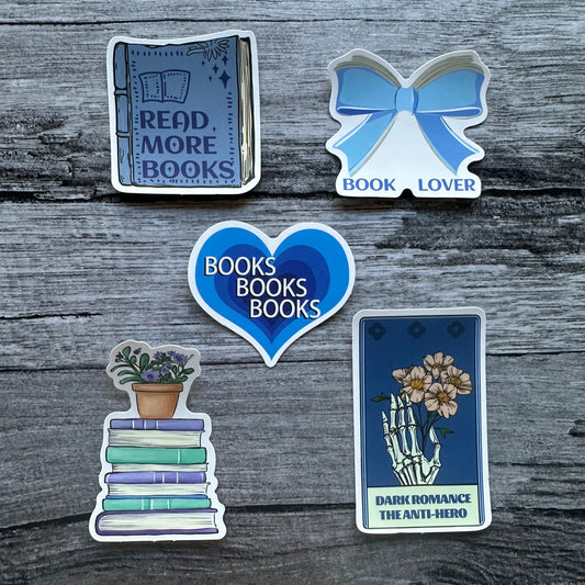 Bookish stickers 3