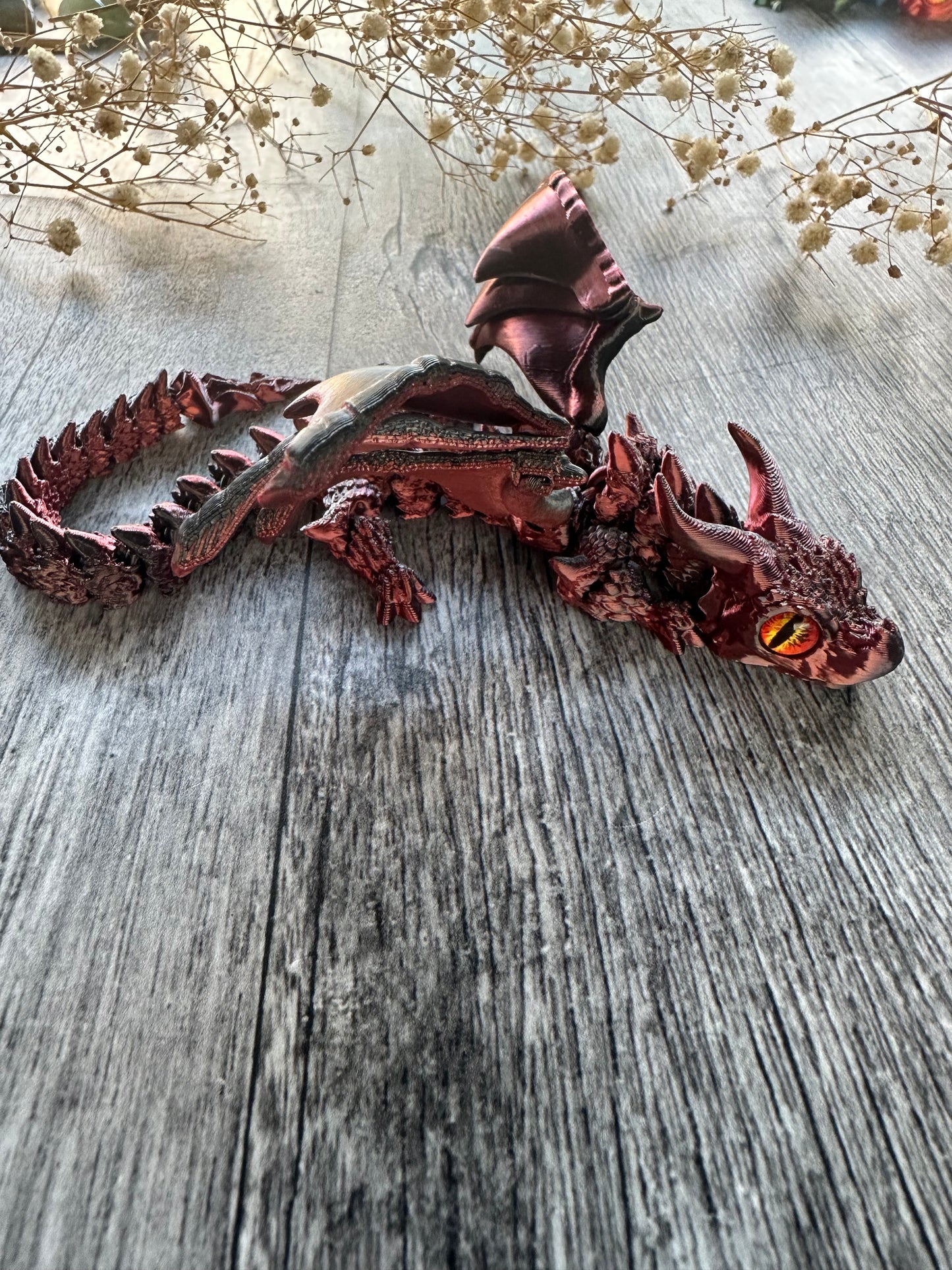 Dragon with wings
