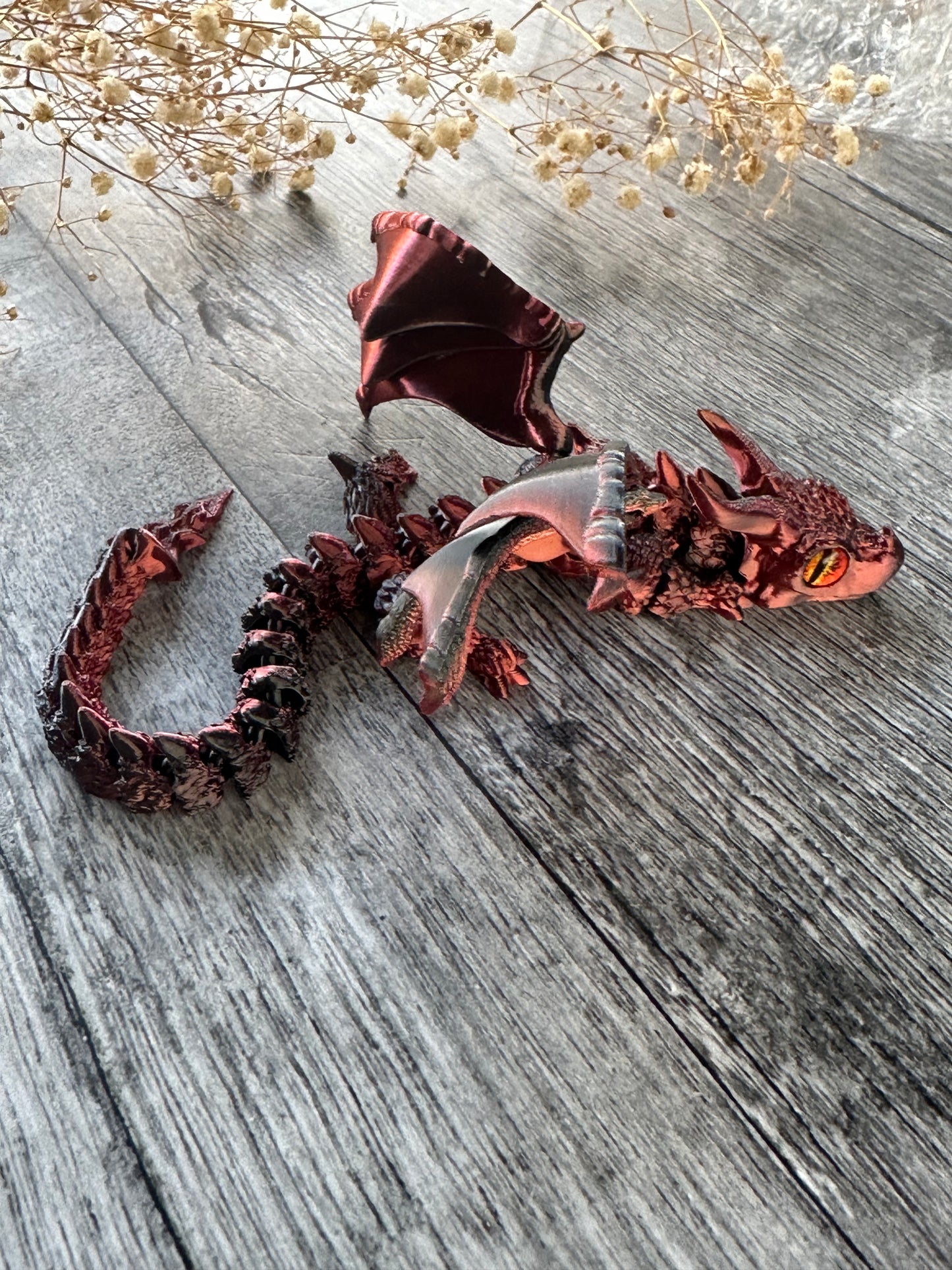 Dragon with wings