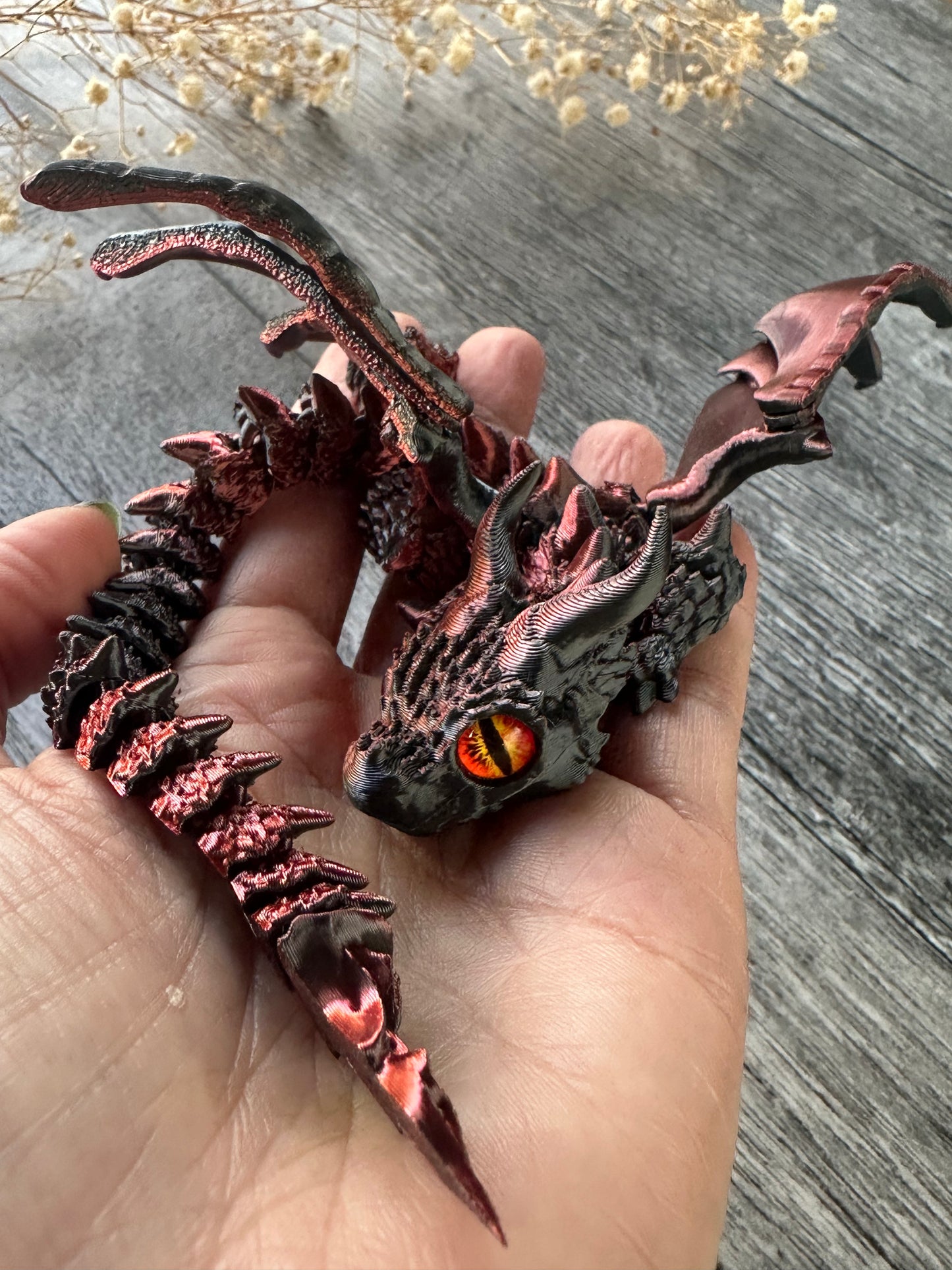 Dragon with wings