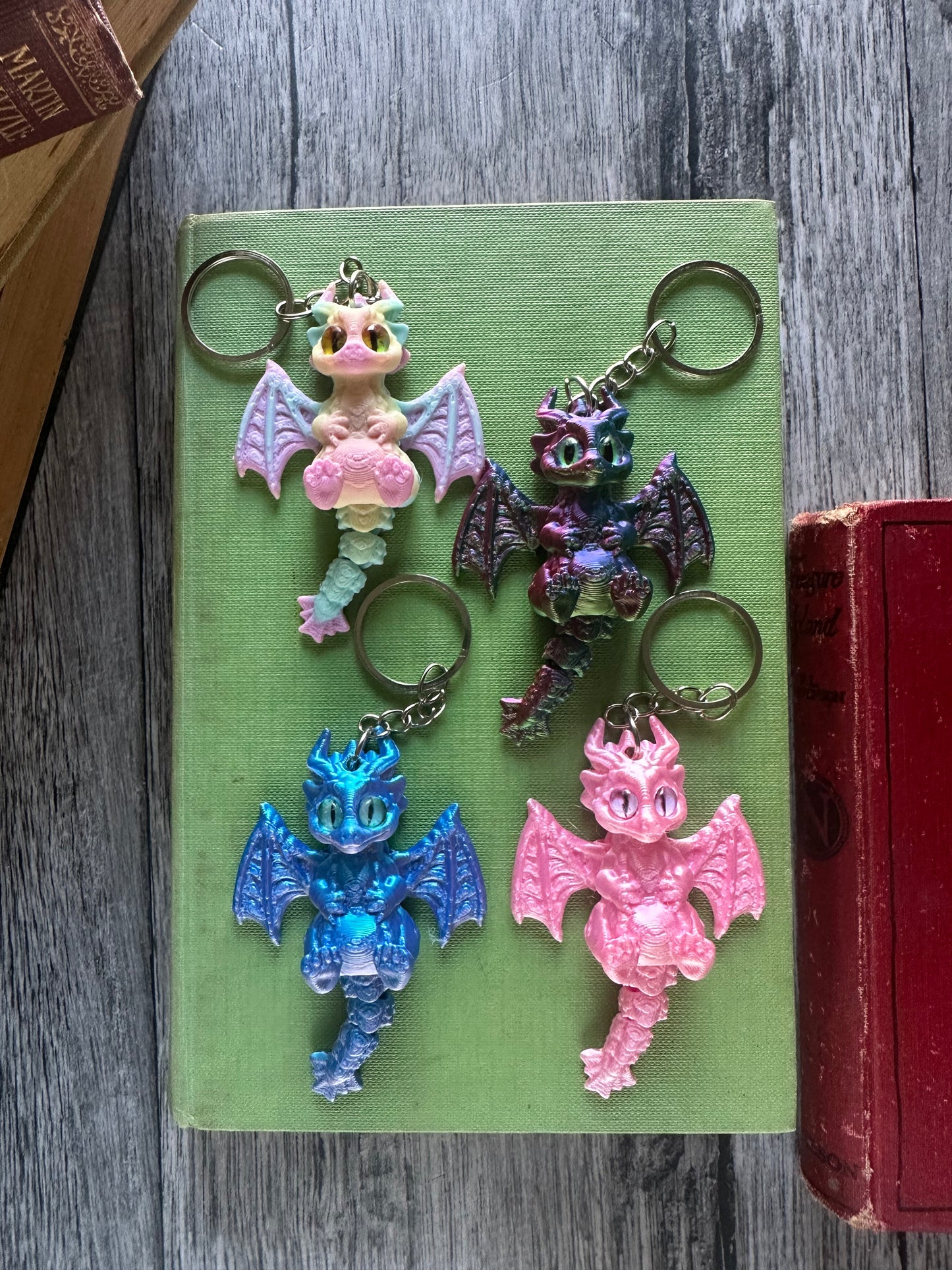 Dragon Keyrings