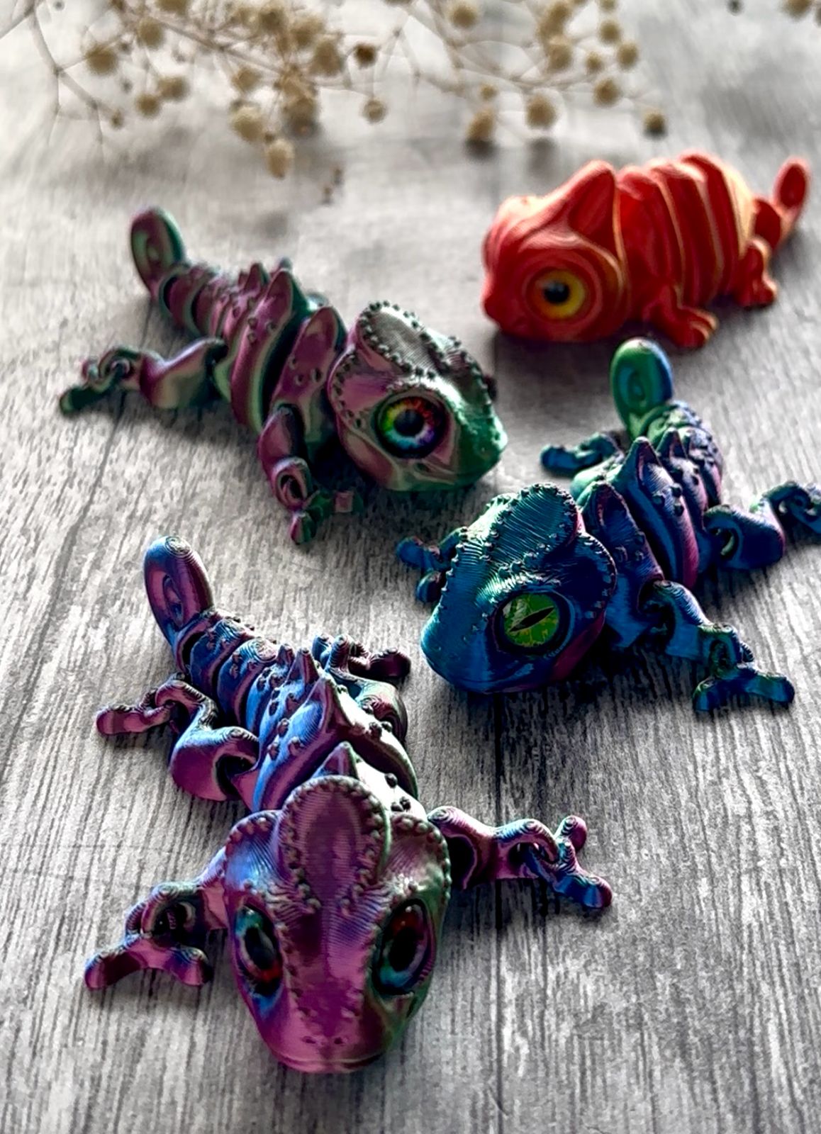 Chameleons - 3D Printed
