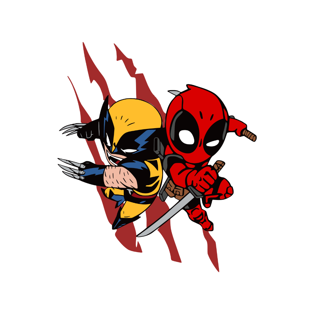 Deadpool & Wolverine Cartoon