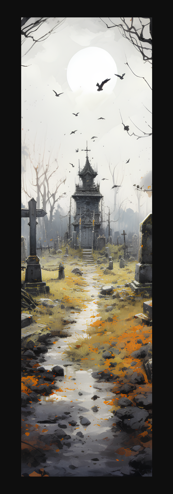 Graveyard Bookmark