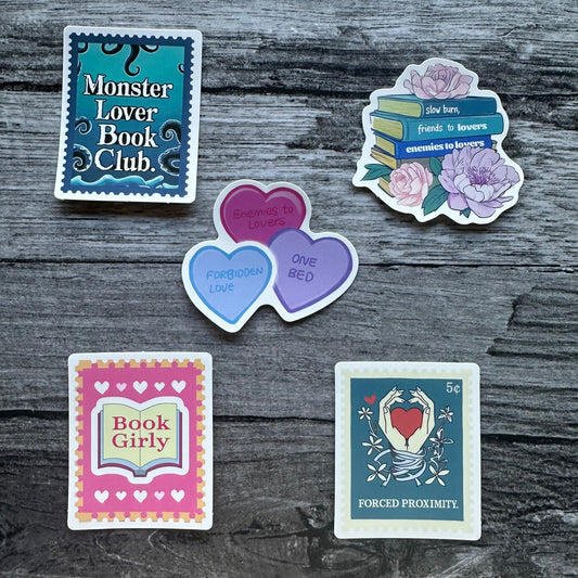Bookish stickers 5