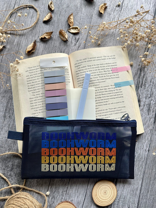 Bookworm (Navy Blue/Large)