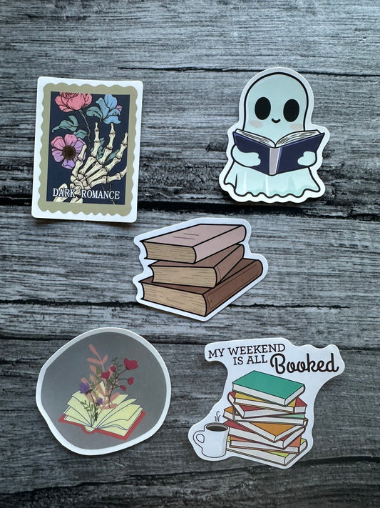 Bookish stickers 2