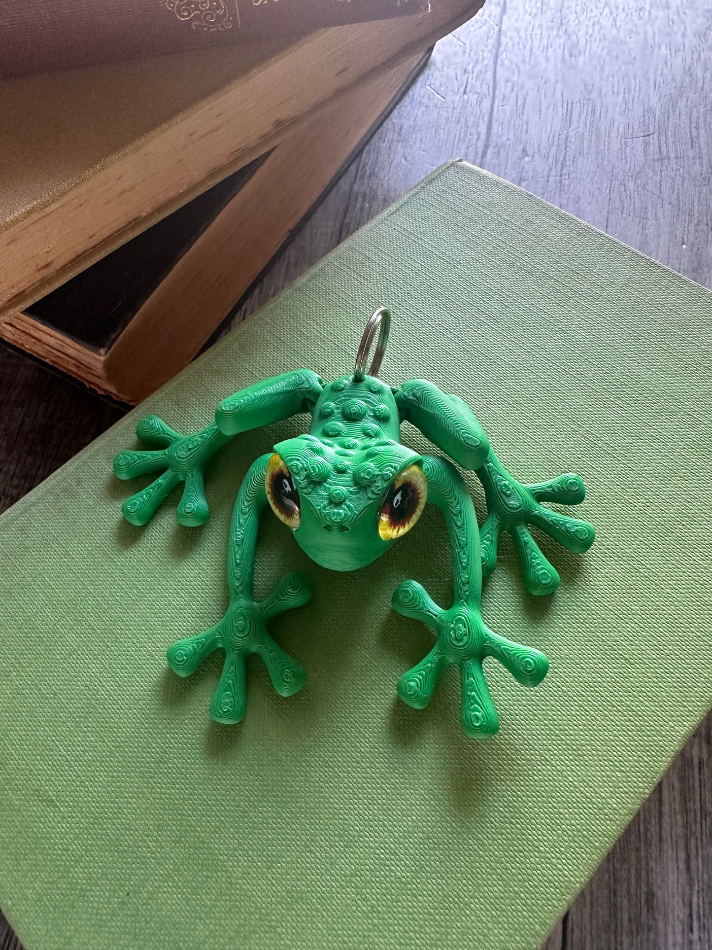 Tree Frog Keyring