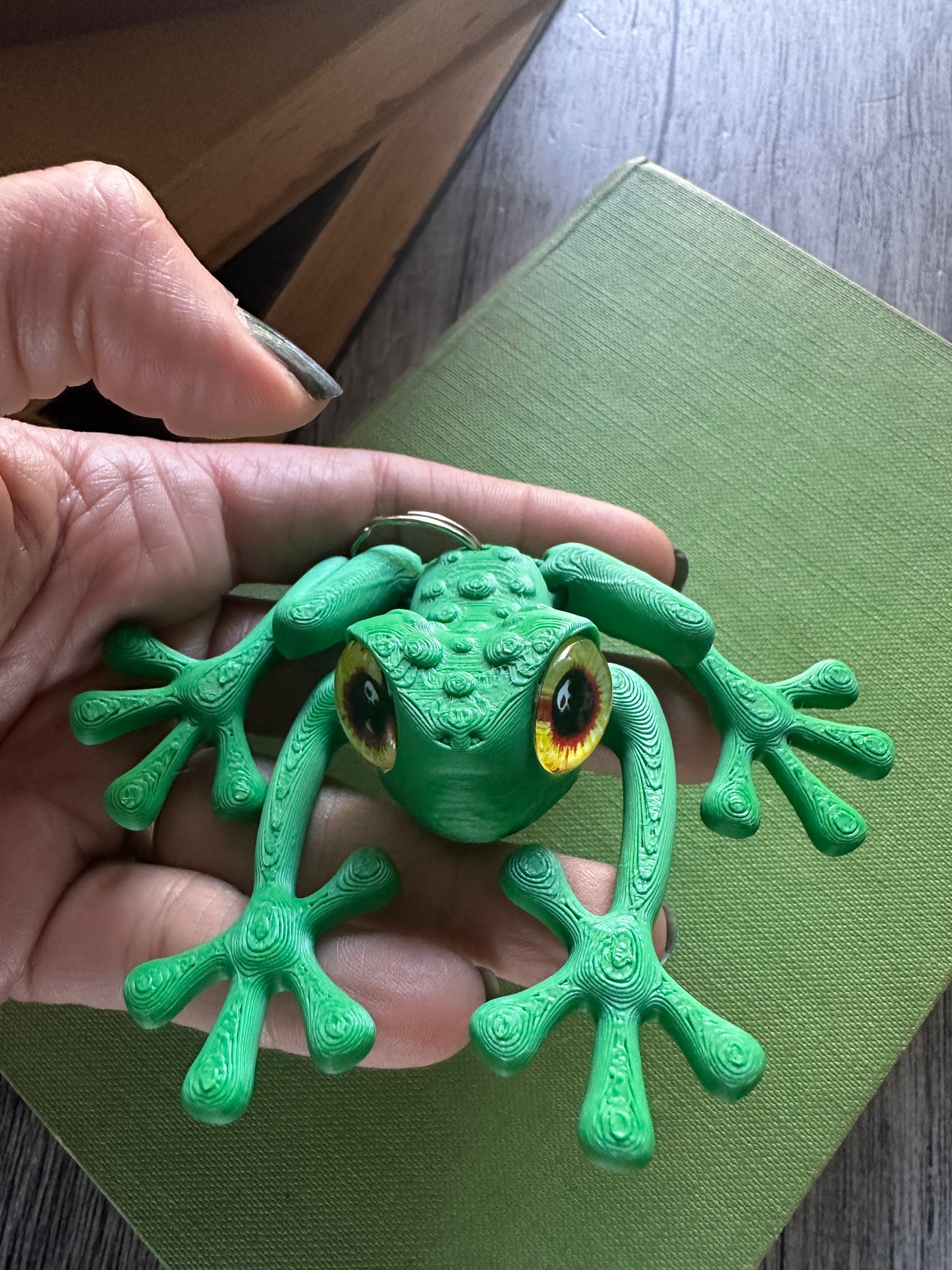 Tree Frog Keyring