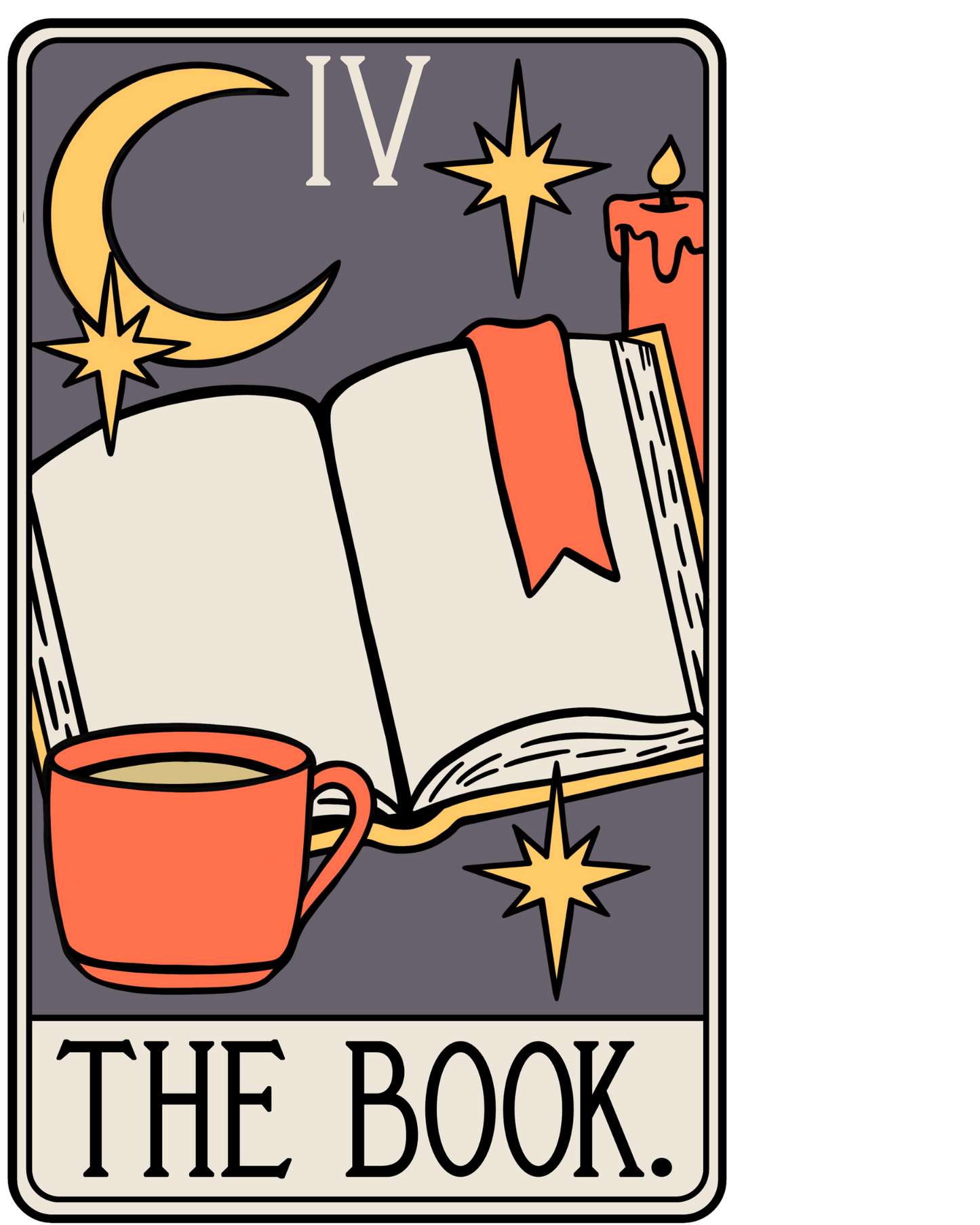 The Book Tarot Card